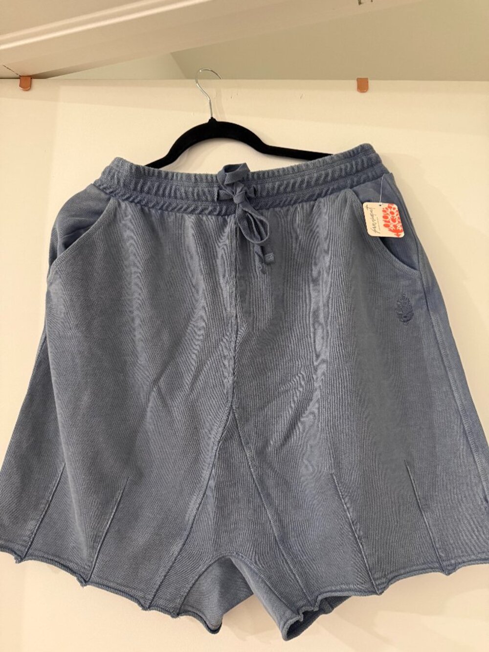 Blue shorts